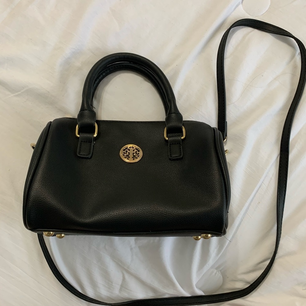 Black handbag